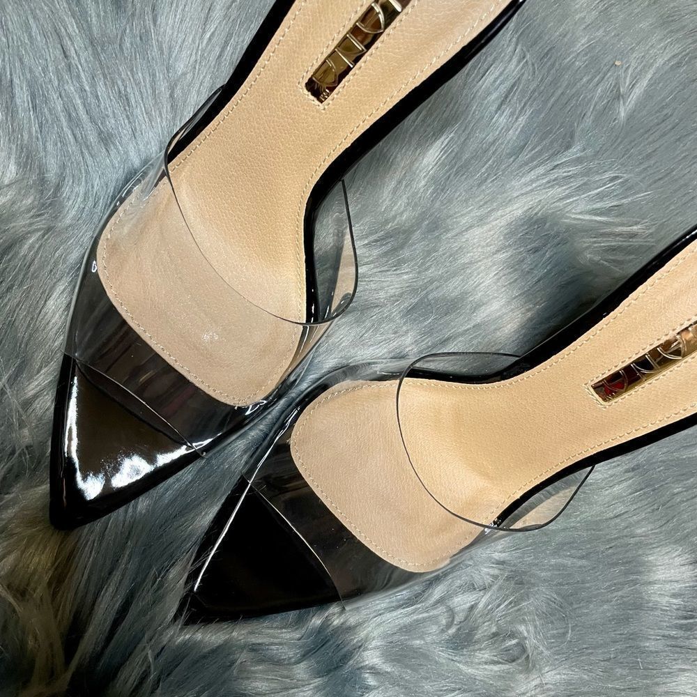 Stiletto Heels Black Patent - Picture 5 of 8